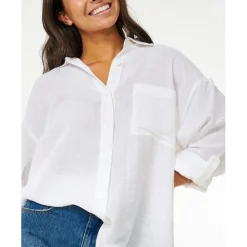 Rip Curl - Women's Premium Surf Holiday Shirt - Bluse White Outlet