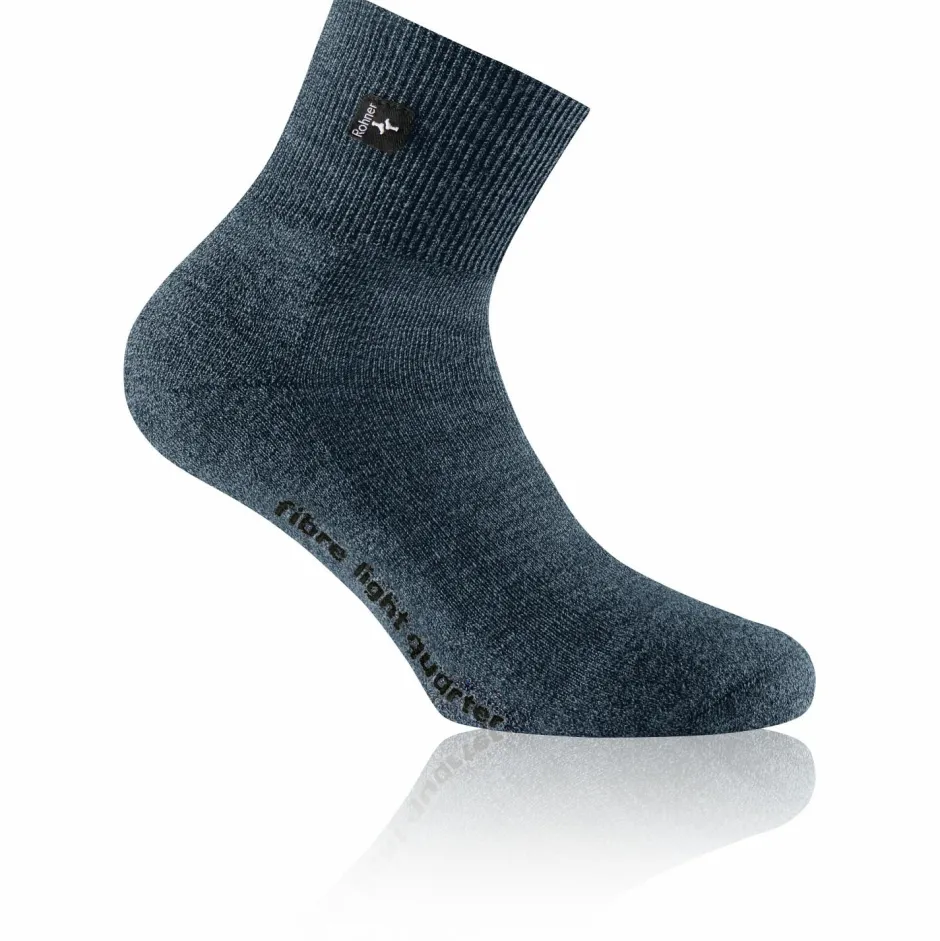 Rohner Merinosocken|Socken-- Fibre Light Quarter - Multifunktionssocken