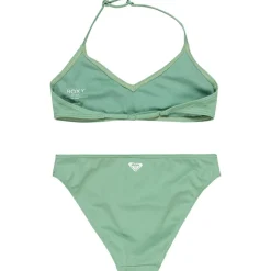Roxy Bademode-- Girl's Solid Active Triangle Bra Set - Bikini Basil