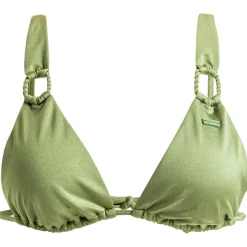 - Woen' Briho Eongated Triange - Bikini-Top < Roxy Discount