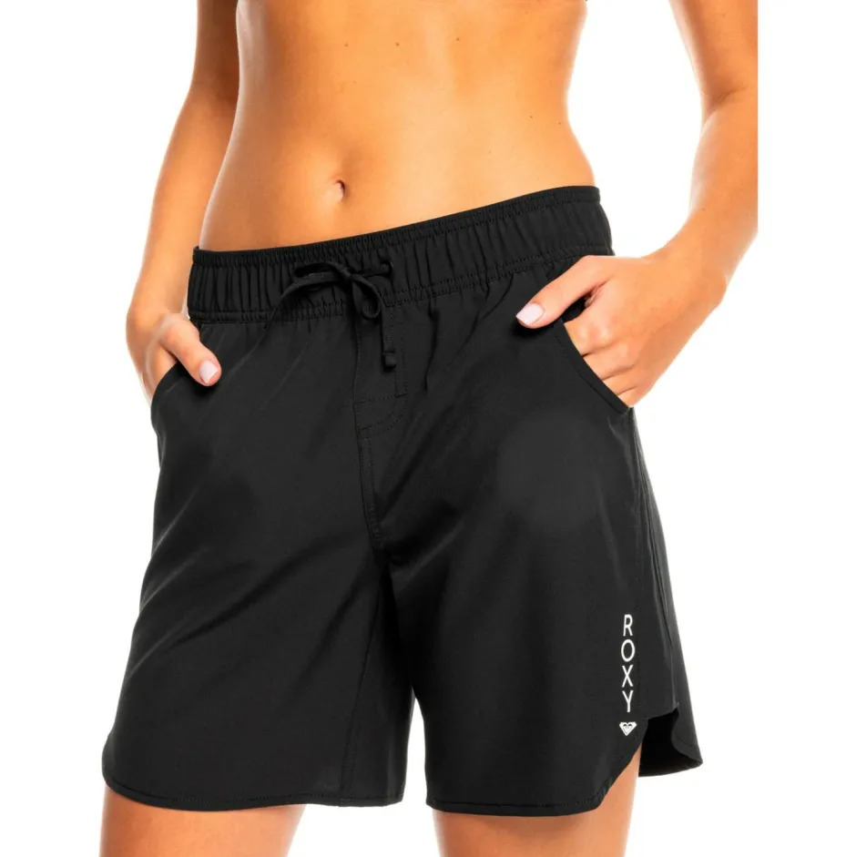 Roxy Bademode-- Women's Wave 7 Inch BS - Boardshorts Anthracite