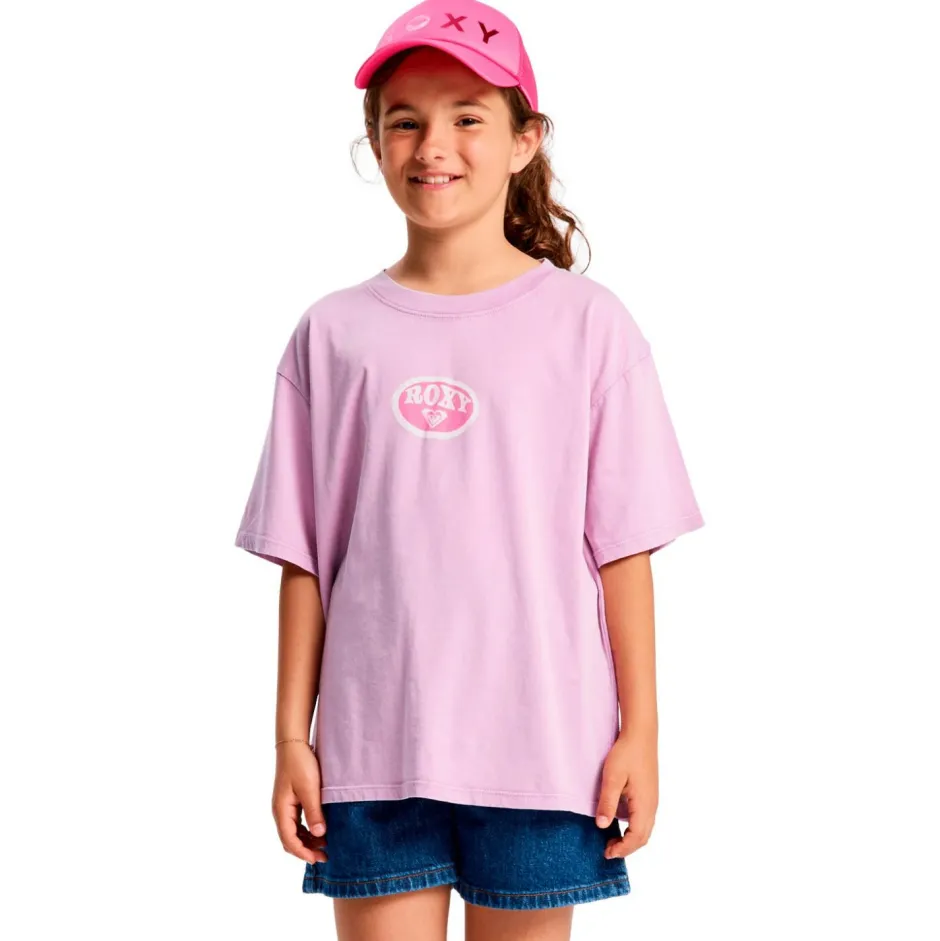 Kinder Roxy - Kid's Eveoversize Washed - T-Shirt