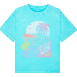 Kinder Roxy - Kid's Eveoversize Washed - T-Shirt