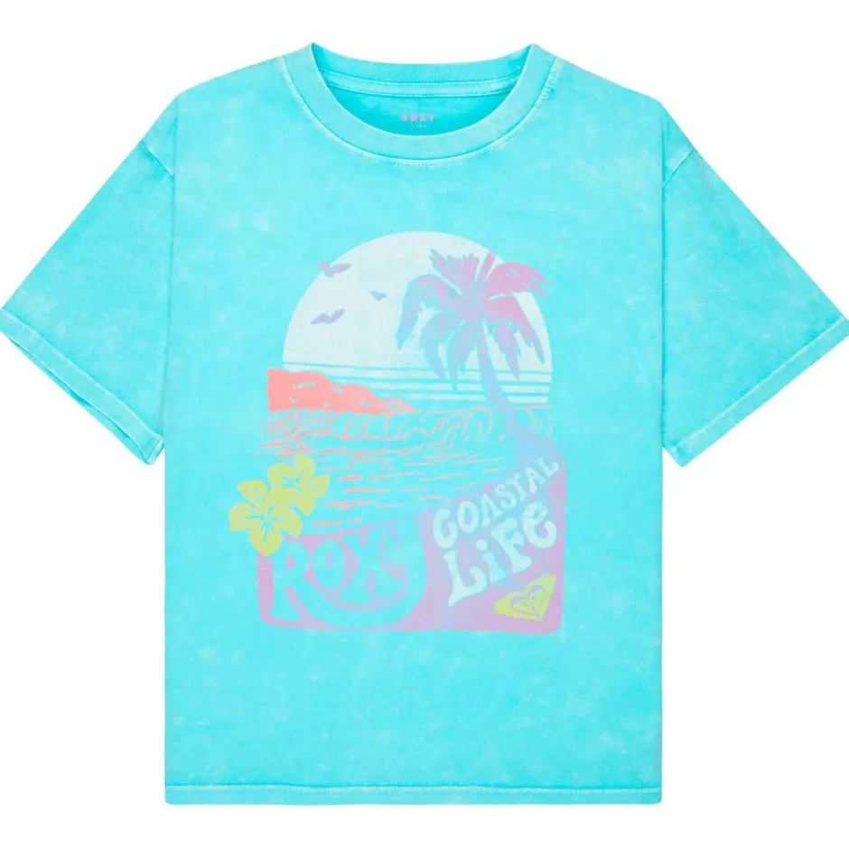 Kinder Roxy - Kid's Eveoversize Washed - T-Shirt