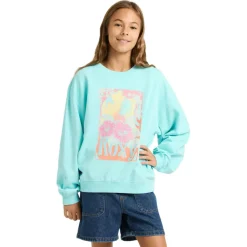 Roxy Pullover & Hoodies|Alltagsbekleidung-- Kid's Lineup Crew RG Terry - Hoodie