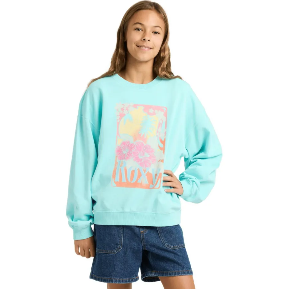 Roxy Pullover & Hoodies|Alltagsbekleidung-- Kid's Lineup Crew RG Terry - Hoodie