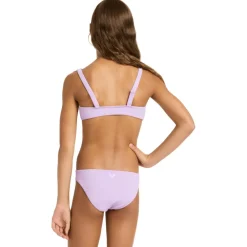Roxy - Kid's Solid Active RG Bralette Set - Bikini Best