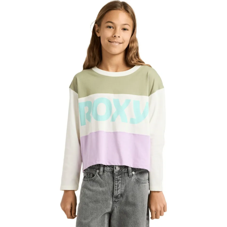 Roxy Pullover & Hoodies|Alltagsbekleidung-- Kid's Sundaze Spirit - Pullover Coconut Milk