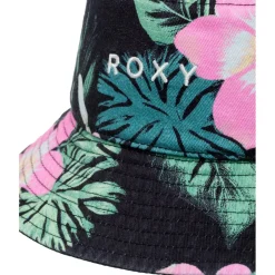 Roxy Kopfbedeckungen|Alltagsbekleidung-- Kid's Tiny Honey Bucket Hat - Hut Anthracite Shadow Floral