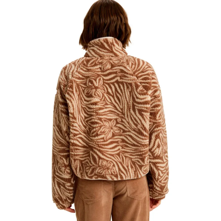 Roxy - Woen' Burry Coud Print - Feecejacke