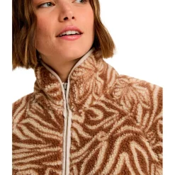 Roxy - Woen' Burry Coud Print - Feecejacke