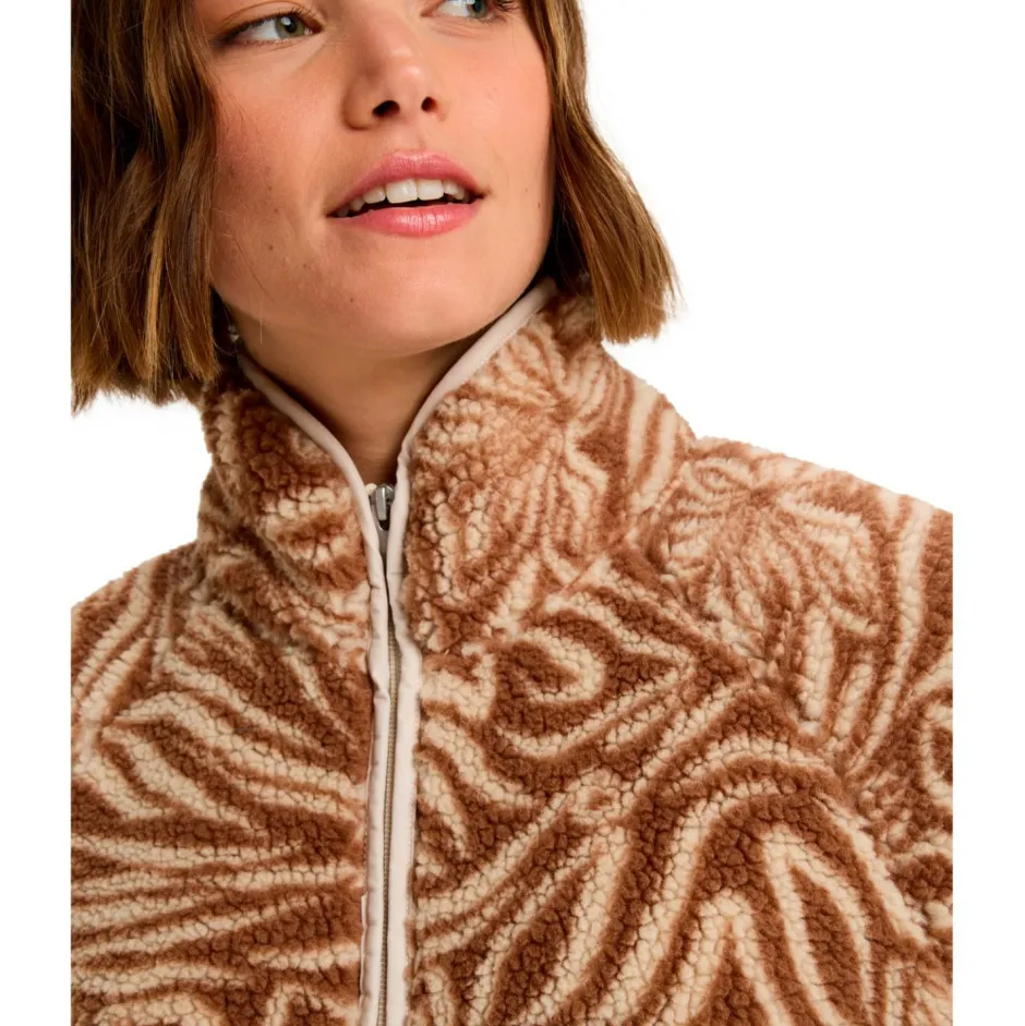 Roxy - Woen' Burry Coud Print - Feecejacke