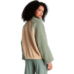 Roxy - Women's Boundless Spirit CB Zippered - Fleecejacke Oil Green Clearance