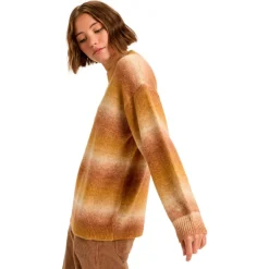 Roxy Pullover & Hoodies|Alltagsbekleidung-- Women's Love Again - Pullover Ochre