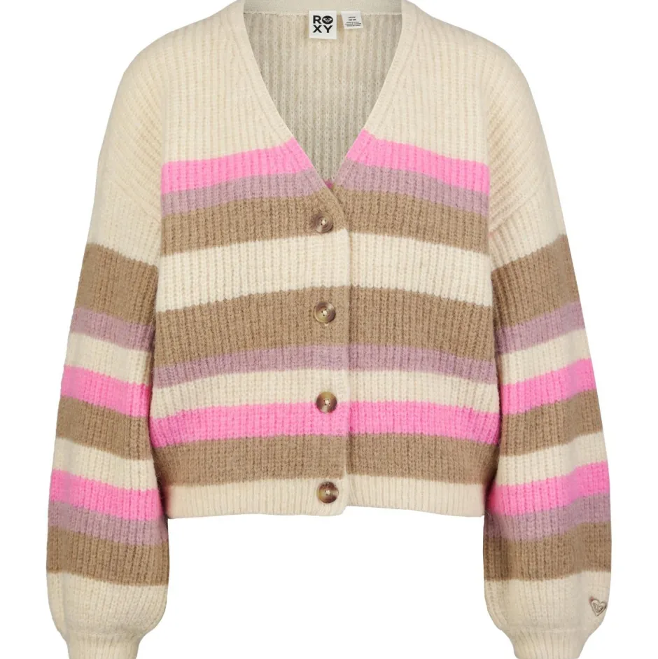 Roxy Pullover & Hoodies|Alltagsbekleidung-- Women's Marble Tiles Stripe - Pullover