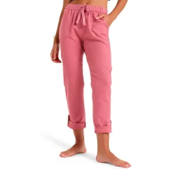 Roxy Hosen|Alltagsbekleidung-- Women's On The Seashore Linen Cargo Trousers - Freizeithose