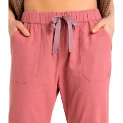 Roxy Hosen|Alltagsbekleidung-- Women's On The Seashore Linen Cargo Trousers - Freizeithose