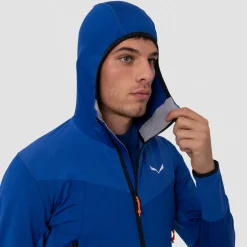 Salewa Trekkingbekleidung|Hochtourenbekleidung-- Agner Hybrid Polarlite Durastretch Fullzip Hoody - Fleecejacke