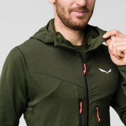 Salewa Trekkingbekleidung|Hochtourenbekleidung-- Agner PolarLite Hooded Jacket - Fleecejacke