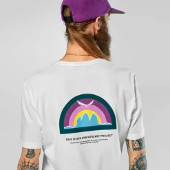Salewa - Eagle Anniversary T-Shirt - Funktionsshirt Optical White Online