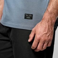 - Eagle Logo Patch T-Shirt - Funktionsshirt < Salewa