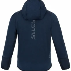 Salewa Trekkingbekleidung|Wanderbekleidung-- Kid's Agner Melange PolarLite Full Zip Hoody - Fleecejacke