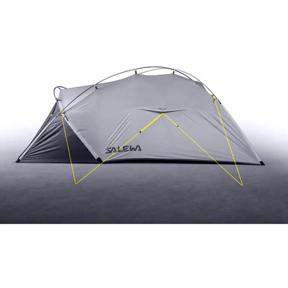 Salewa - Litetrek II Tent - 2-Personen Zelt Light Grey / Cactus Sale