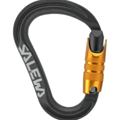 Salewa - Ortles HMS C.3 M Carabiner - HMS-Karabiner Black / Orange