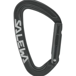 Salewa - Ortles Straight Carabiner - Schnappkarabiner Black Discount
