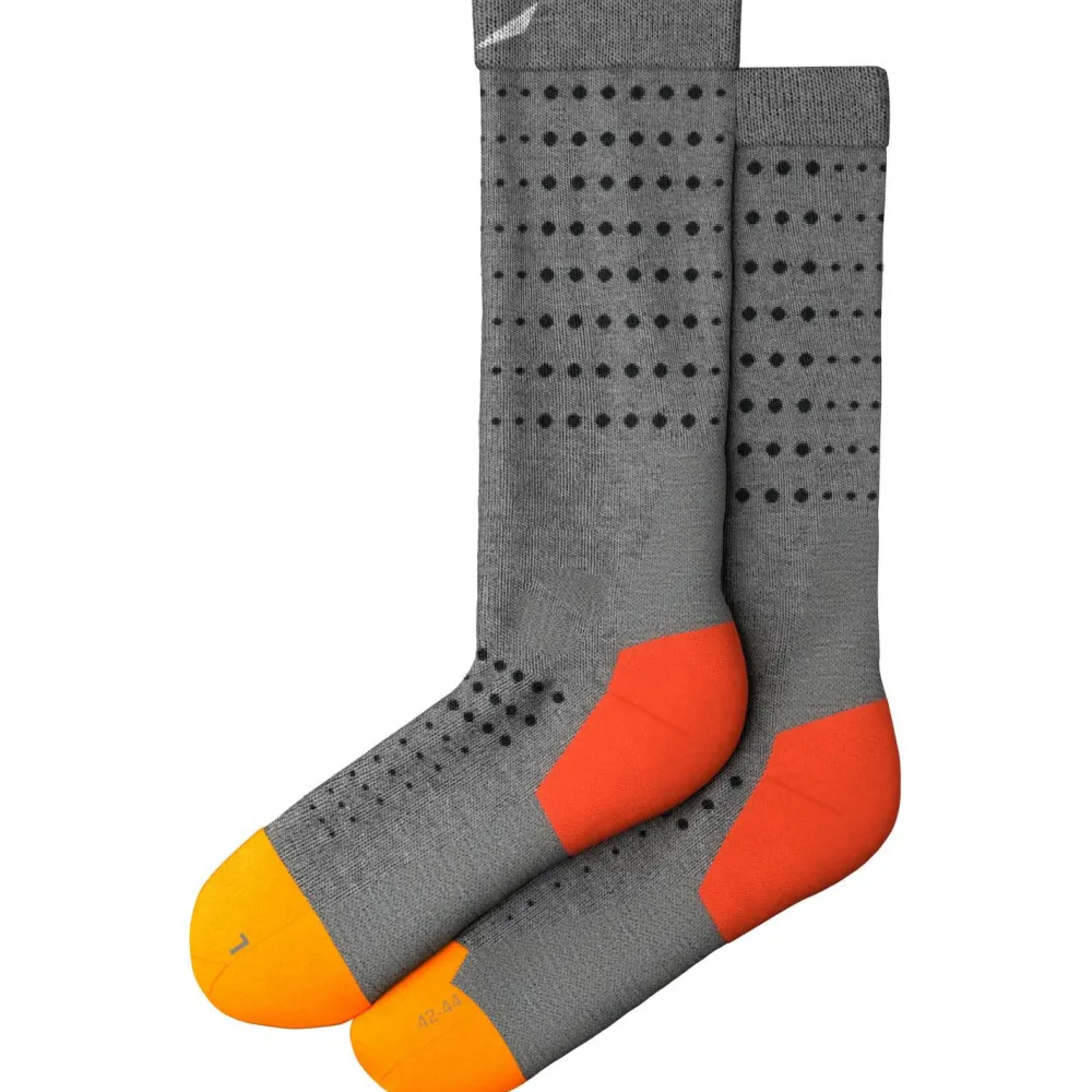 Salewa - Pedroc Merino Crew Sock - Wandersocken Light Grey Melange Sale