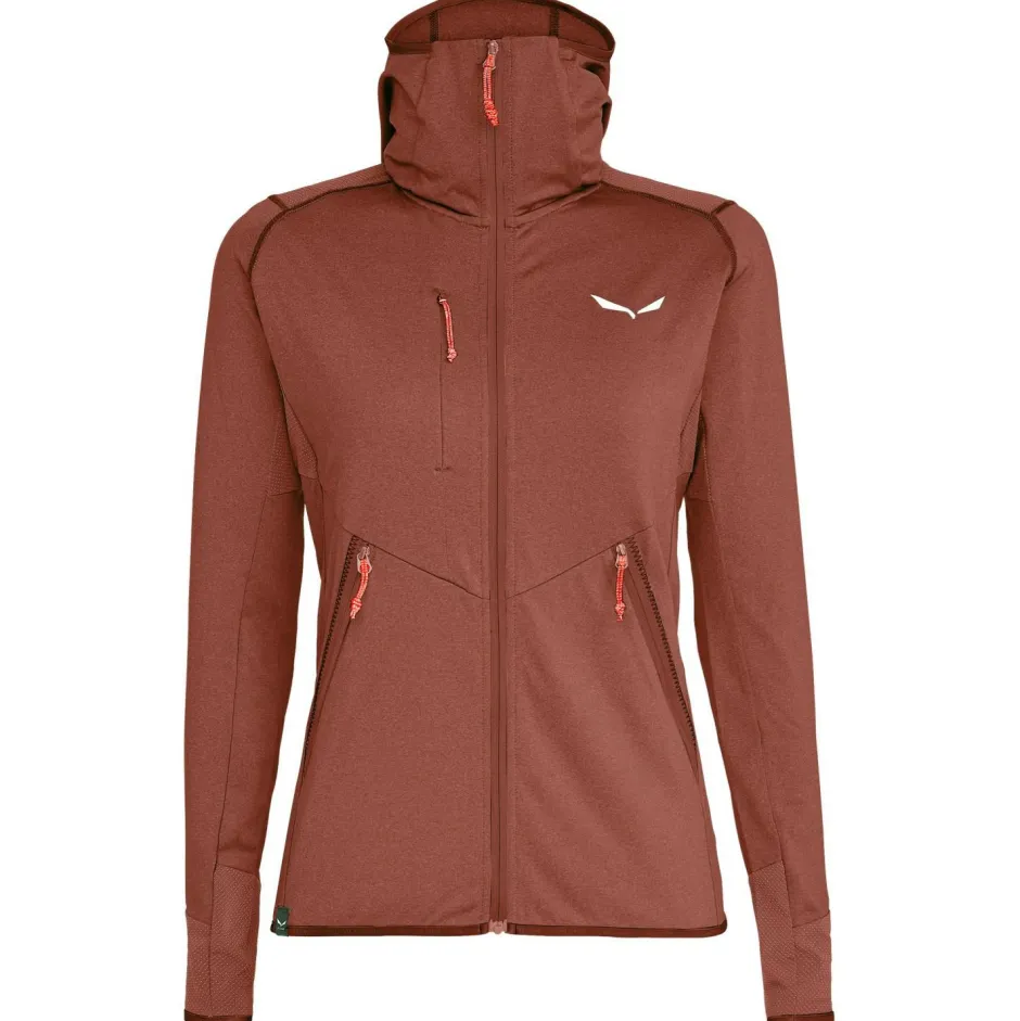 Salewa Trekkingbekleidung|Hochtourenbekleidung-- Women's Agner Hybrid Polarlite Fullzip Hoody - Fleecejacke