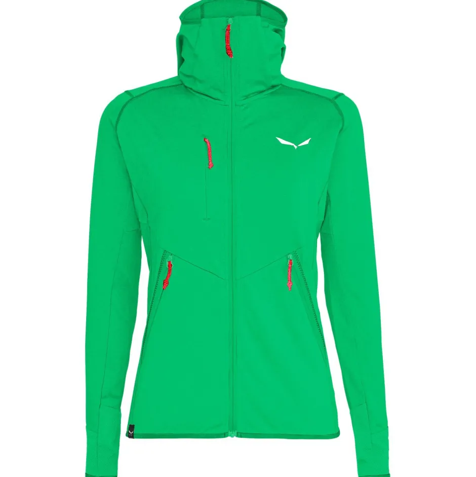 Salewa Trekkingbekleidung|Hochtourenbekleidung-- Women's Agner Hybrid Polarlite Fullzip Hoody - Fleecejacke