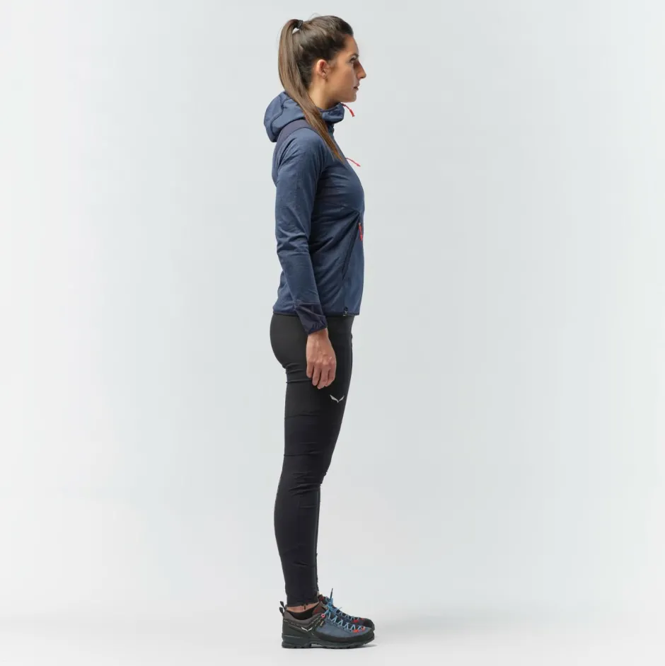 Salewa Trekkingbekleidung|Hochtourenbekleidung-- Women's Agner Hybrid Polarlite Fullzip Hoody - Fleecejacke