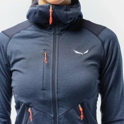 Salewa Trekkingbekleidung|Hochtourenbekleidung-- Women's Agner Hybrid Polarlite Fullzip Hoody - Fleecejacke