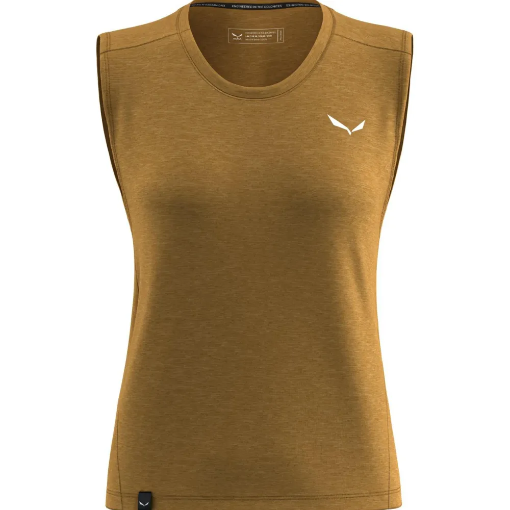 Salewa - Women's Eagle Minilogo Alpine Merino Tank Top - Merinoshirt Discount