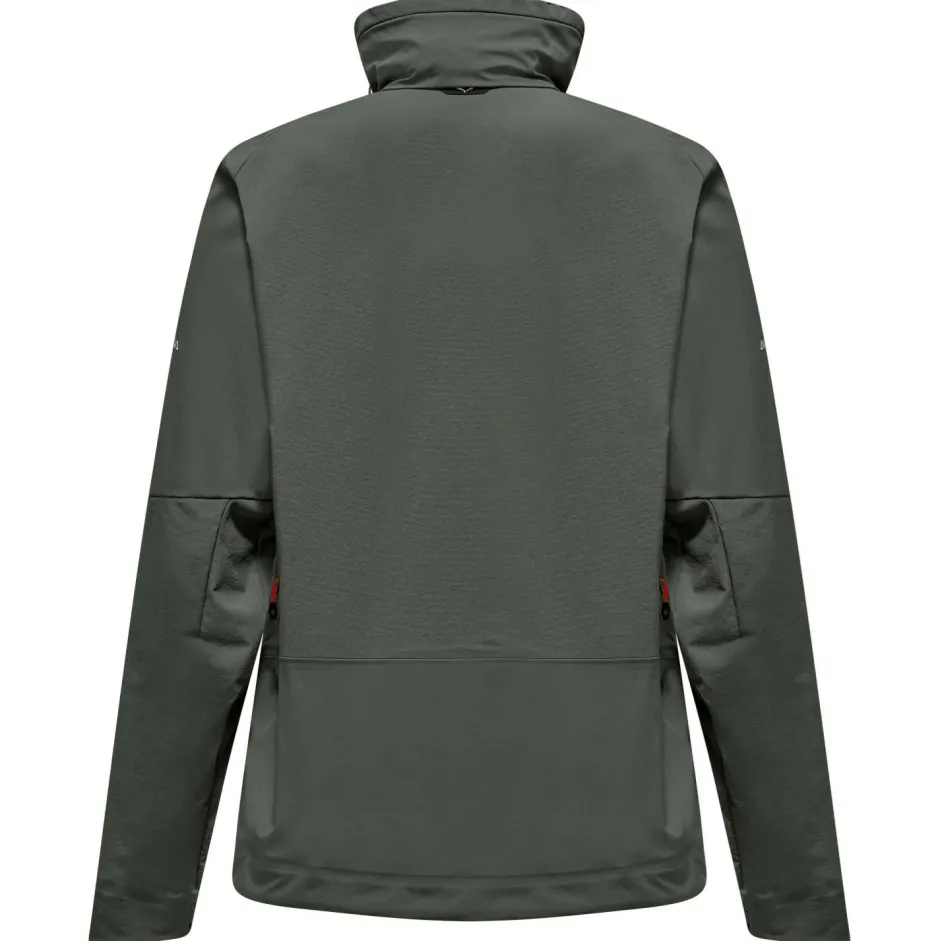 Salewa Trekkingbekleidung|Jacken-- Women's Ortles DST/SW Jacket - Softshelljacke Faded Green