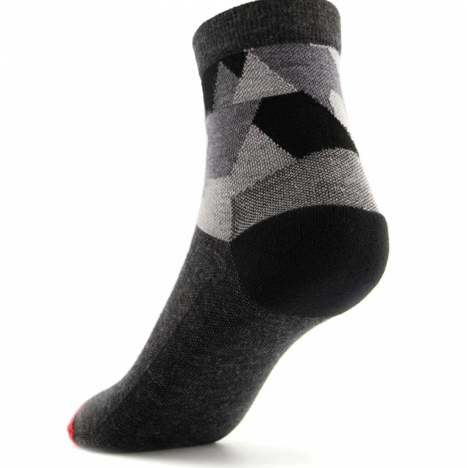Salewa Wandersocken|Socken-- Women's Pedroc Camu All Mountain QRT Sock - Wandersocken Black Out
