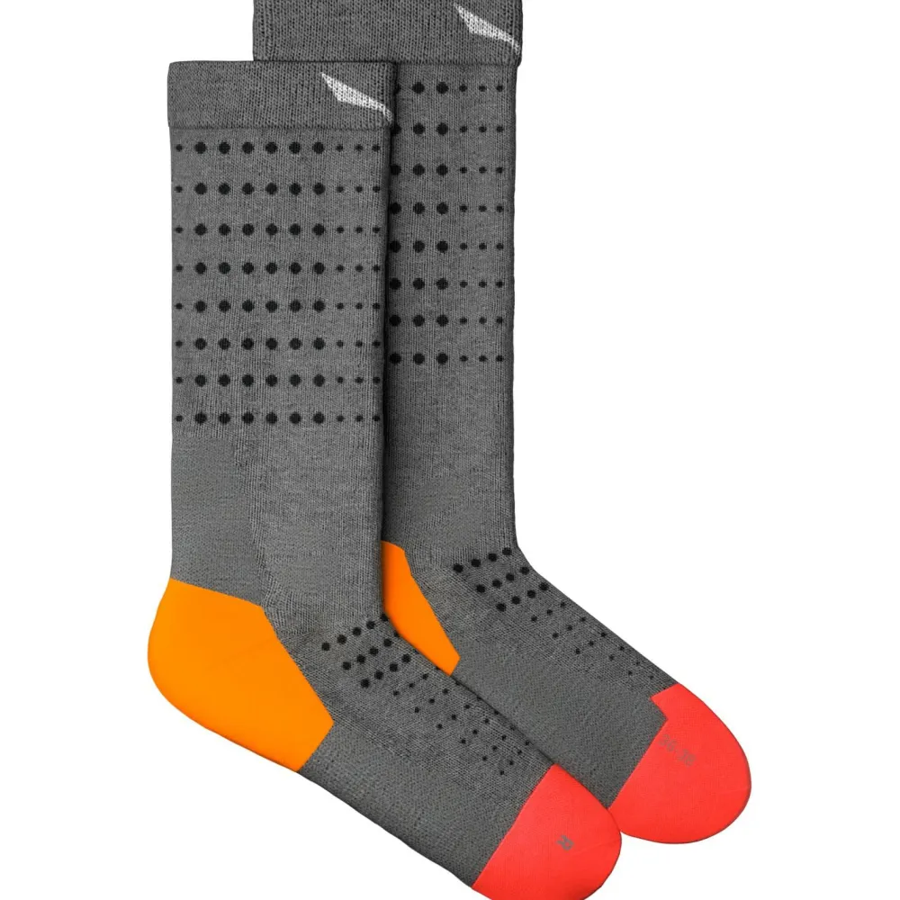 Salewa - Women's Pedroc Merino Crew Sock - Wandersocken Light Grey Melange New