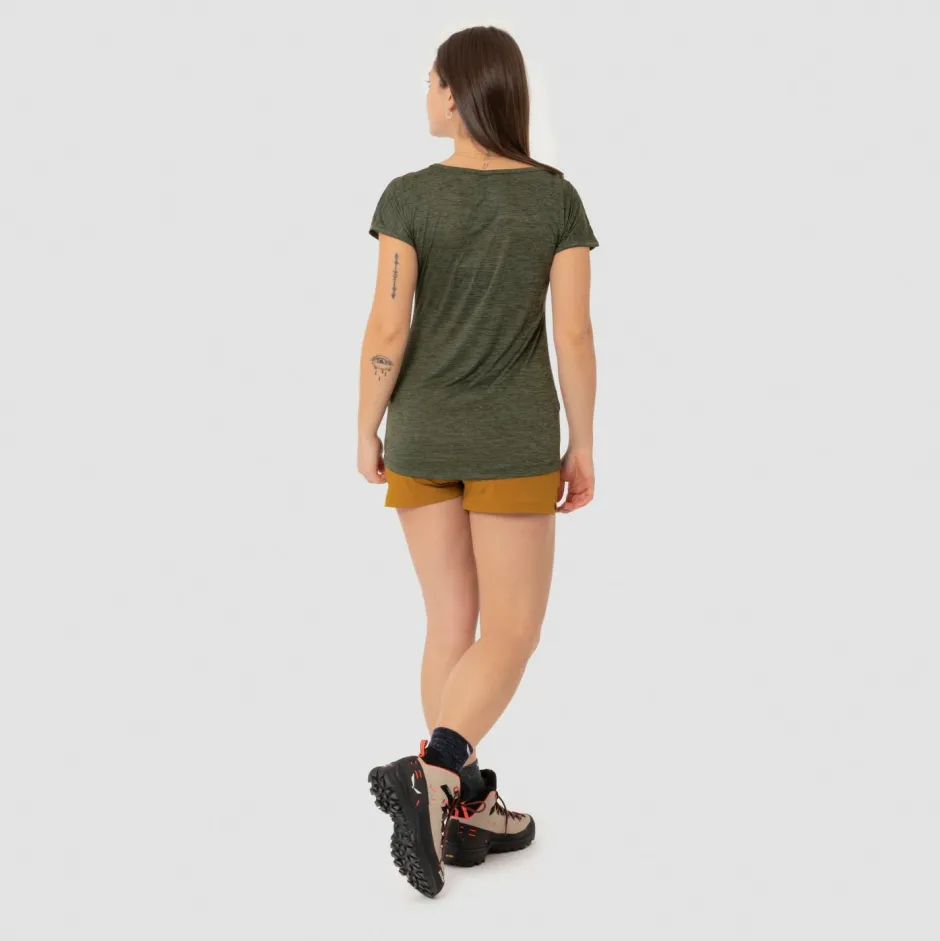 Salewa - Women's Puez Melange Dry S/S Tee - T-Shirt