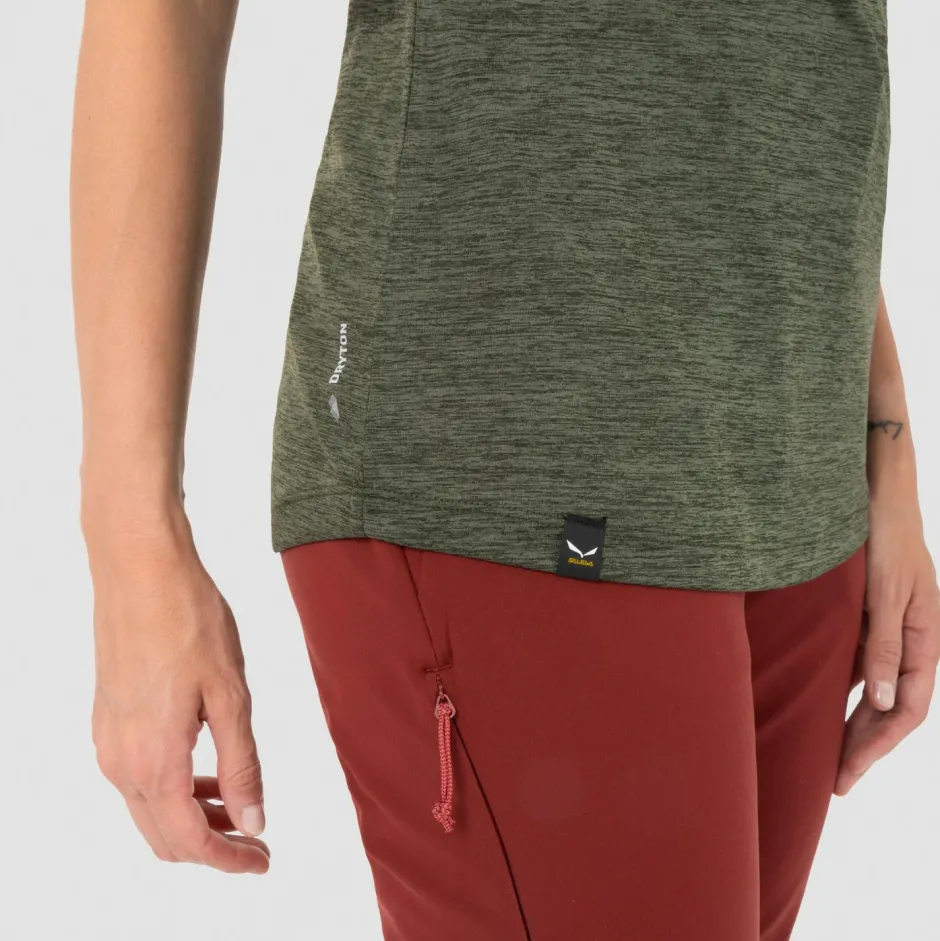 Salewa - Women's Puez Melange Dry S/S Tee - T-Shirt