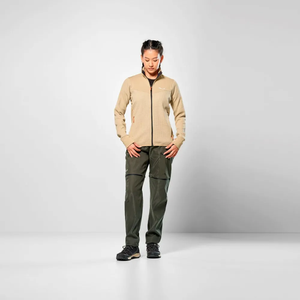 Salewa - Women's Puez Waffle Hybrid PL Jacket - Fleecejacke Sale