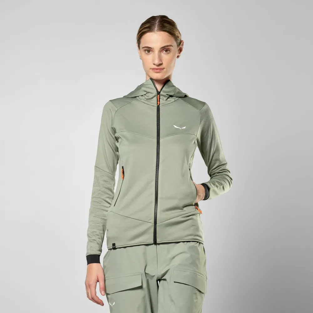 Salewa - Women's Sella Crevasse Hooded Jacket - Fleecejacke Discount
