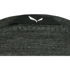 Salewa Kletterbekleidung|Merinounterwäsche-- Zebru Fresh AMR L/S Tee - Merinounterwäsche Black Out