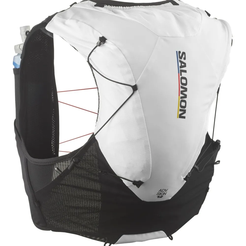 Salomon - ADV Skin 12 Race Flag - Trailrunningrucksack Black / White Online
