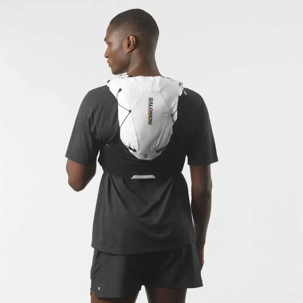 Salomon - ADV Skin 12 Race Flag - Trailrunningrucksack Black / White Online