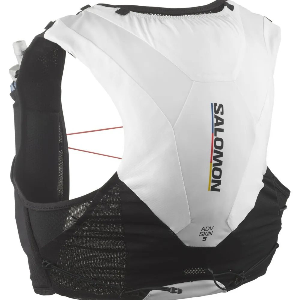 Salomon - ADV Skin 5 Race Flag - Trailrunningrucksack Black / White Hot