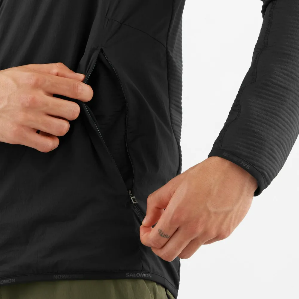 - Eentia ightwar Hybrid - Feecejacke < Salomon Discount