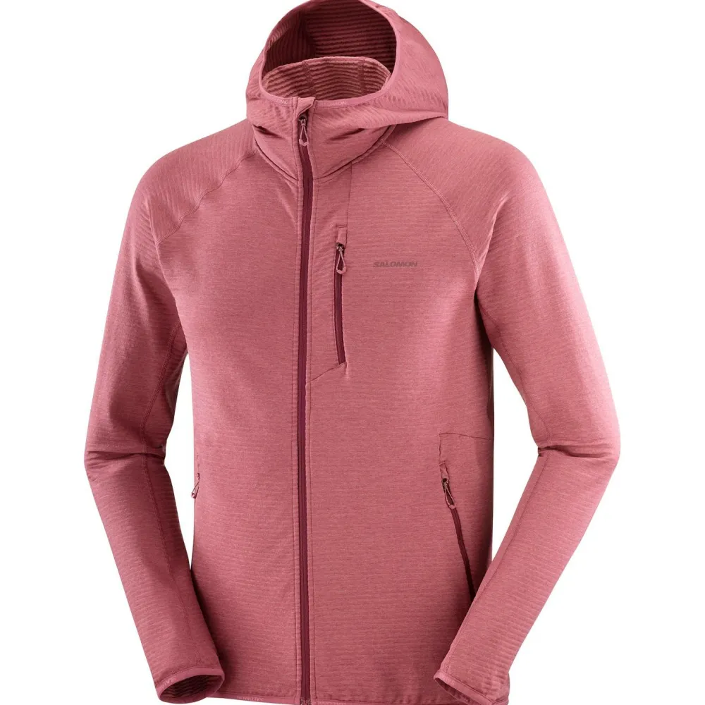 Salomon - Essential Lightwarm HD - Fleecejacke Hot