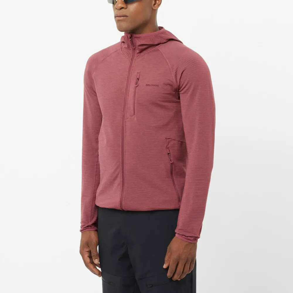 Salomon - Essential Lightwarm HD - Fleecejacke Hot