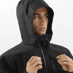 Salomon - Outline 3L GTX - Regenjacke Deep Black New